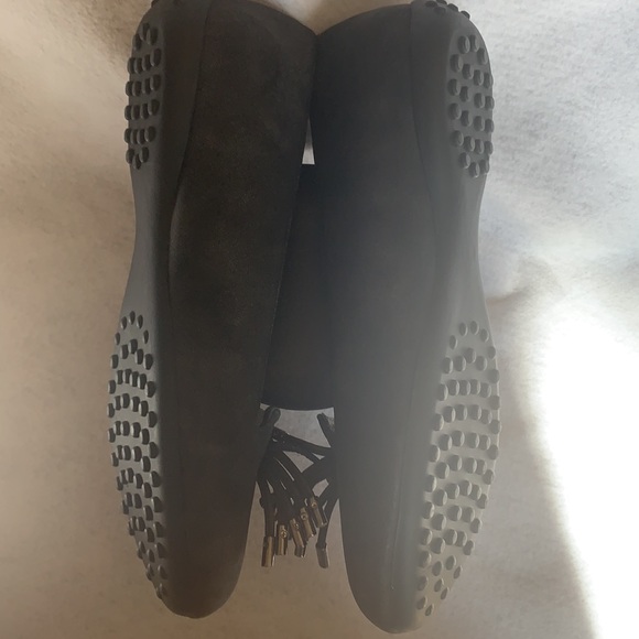 *Comfort View Charcoal Flats with tassels SZ.7 - Picture 6 of 8